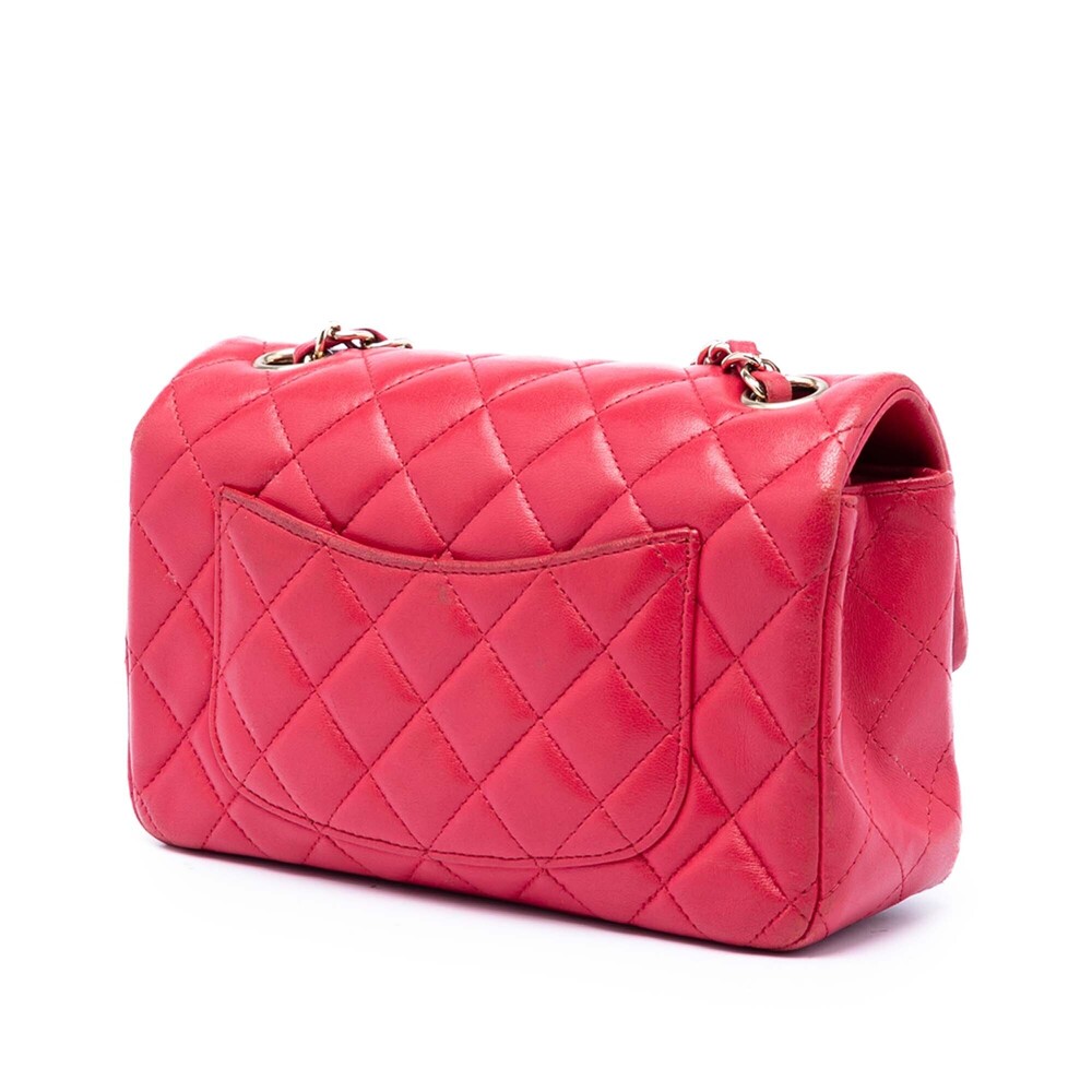 Pre-Loved Chanel Mini Rectangular Classic Lambskin Single Flap - Picture 2 of 7